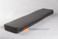 140x30x10 Outdoorstof Antraciet kussen
