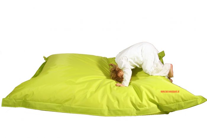 Zitzak hoes FUZZY 180 cm 140 cm Limegroen