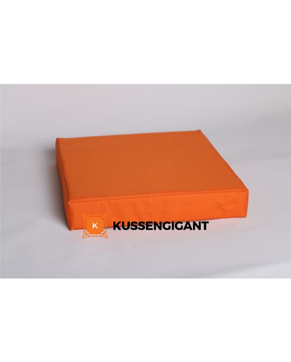 45x45x8 Outdoorstof Oranje kussen