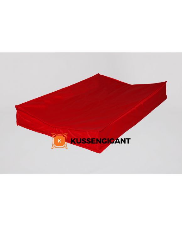 Aankleedkussen Rood XXL 90x55cm, Aankleedkussen rood XXL 70x45cm