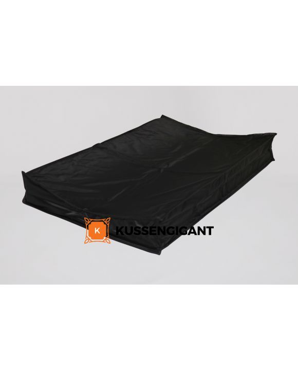 Aankleedkussen zwart XXL 90x55cm, Aankleedkussen zwart XL 70x45cm